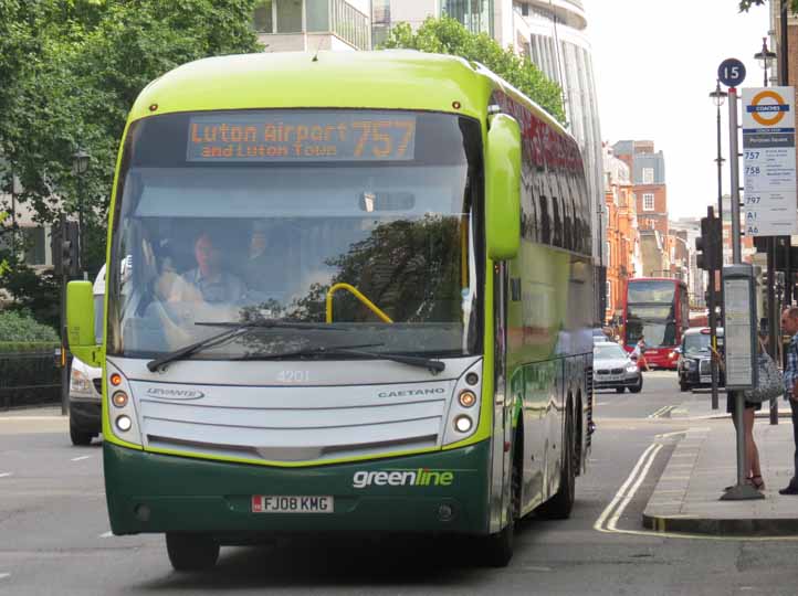 Green Line Scania K340EB Caetano Levante 4201